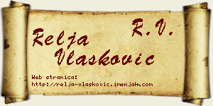 Relja Vlašković vizit kartica
